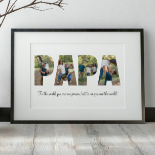 Poster photo de Papa