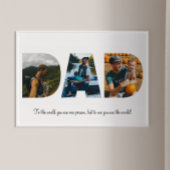 Poster Photo de papa