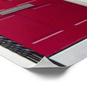 Poster Photo de porte rouge (Coin)