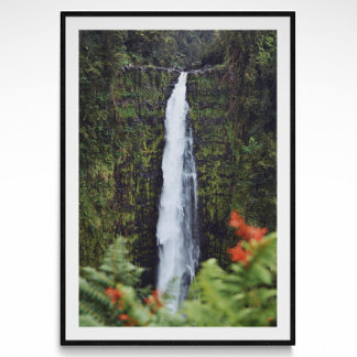 Poster photo de Rainforest Waterfall
