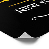 Poster Photo de remise de diplômes (Coin)