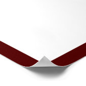 Poster Photo de remise de diplômes Autographe Marron fonc (Coin)