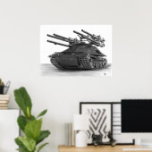 Poster Photo de réservoir M50 Ontos (Bureau à domicile)