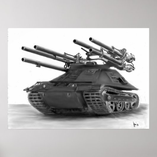 Poster Photo de réservoir M50 Ontos (Devant)