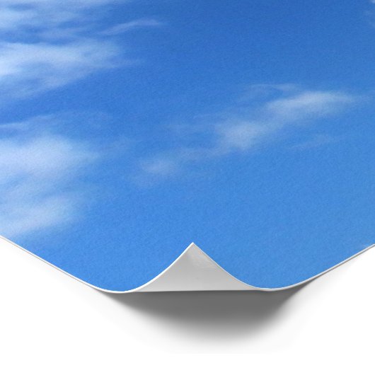 Poster Photo de Restful Clouds (Coin)