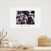 Poster Photo de S. Gregorio Armeno's Street (Cuisine)