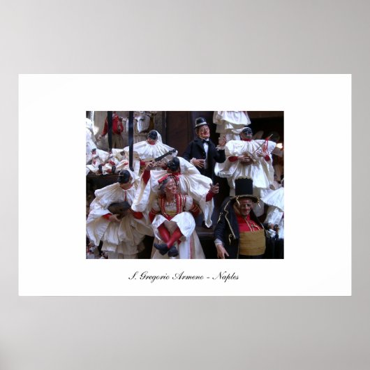 Poster Photo de S. Gregorio Armeno's Street (Devant)