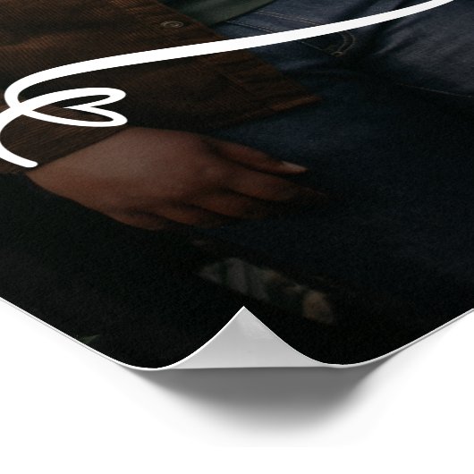 Poster Photo de script de famille (Coin)