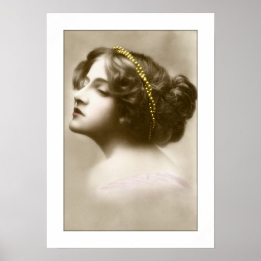 Poster photo de style victorien (Devant)