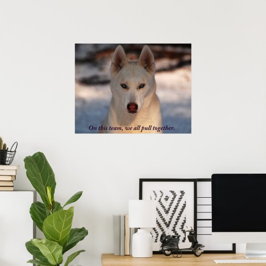 Poster photo de Teamwork (Bureau à domicile)