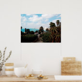 Poster Photo de Tel Aviv du parc Abrasha, Jaffa, Israël (Cuisine)