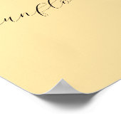 Poster photo de tournesol (Coin)