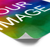 Poster Photo de vacances d'anniversaire de mariage Haute  (Coin)