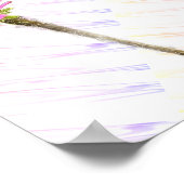 Poster photo de violet confleur (Coin)