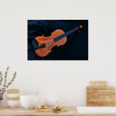Poster Photo de violon en gros plan (Cuisine)