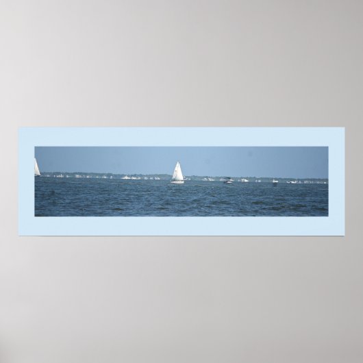 Poster photo de voilier (Devant)