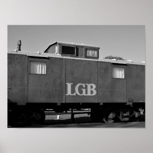 Poster Photo de wagon de train