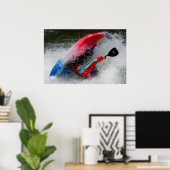 Poster photo de Whitewater Kayak (Bureau à domicile)