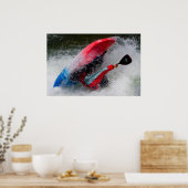 Poster photo de Whitewater Kayak (Cuisine)