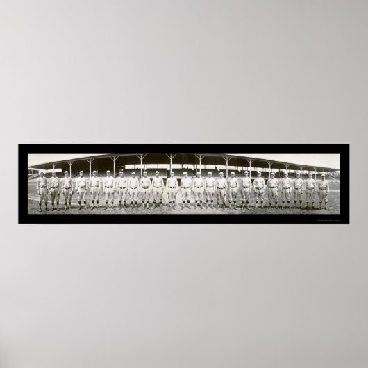 Poster Photo des cardinaux de Saint-Louis 1910 (Devant)