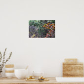 Poster photo des feuilles d'automne (Cuisine)