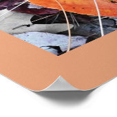 Poster photo des feuilles d'automne (Coin)