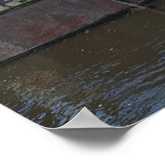 Poster photo des ponts du canal d'Amsterdam (Coin)