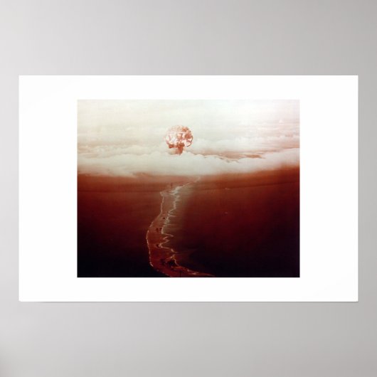 Poster Photo d'essai nucléaire : George (Devant)