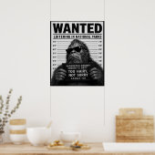 Poster Photo d'identité de Bigfoot (Cuisine)
