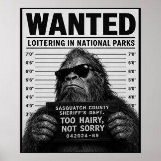 Poster Photo d'identité de Bigfoot 