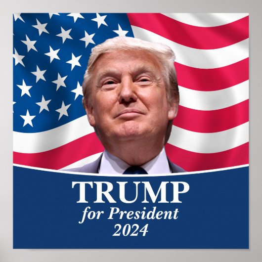 Poster Photo Donald Trump - Président (Devant)