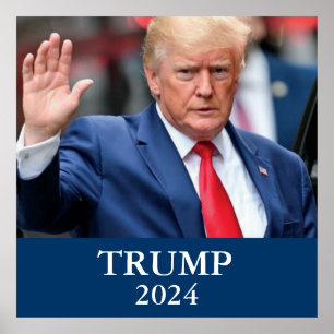 Poster Photo Donald Trump - Trump 2024