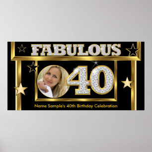 Poster Photo doré fabuleux 40 glamour rétro Hollywood