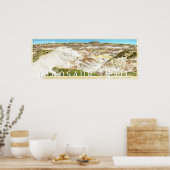 Poster photo Drumheller Badlands Dinosaur Trail (Cuisine)