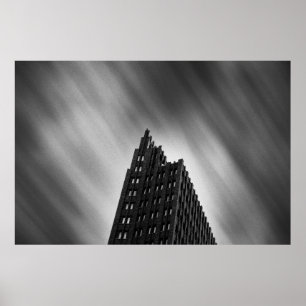 POSTER PHOTO DU BÂTIMENT DE HAUTE MONTÉE