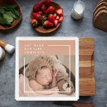 Poster Photo du bébé moderne | You Make My Life Complete<br><div class="desc">Photo du bébé moderne | You Make My Life Complete Poison</div>