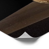 Poster Photo du buste Nefertiti au Musée Neues (Coin)