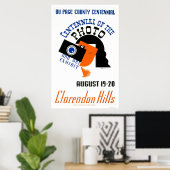 Poster Photo du centenaire 1939 WPA (Bureau à domicile)