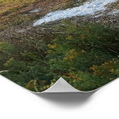 Poster photo du champ d'automne (Coin)