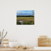 Poster photo du champ d'automne (Cuisine)
