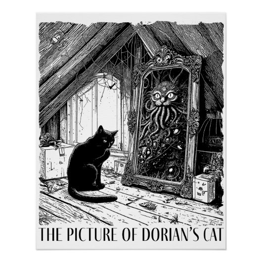 Poster Photo du chat de Dorian (Devant)