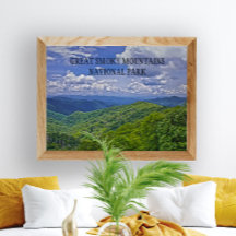 Photo du col de Newfound Gap dans les Great Smoky