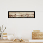 Poster Photo du front de mer de Duluth MN 1870 (Cuisine)