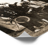 Poster Photo du groupe de Bill Bull et Buffalo (Coin)