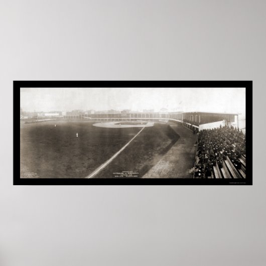 Poster Photo du jour d'ouverture de Cincinnati 1905 (Devant)