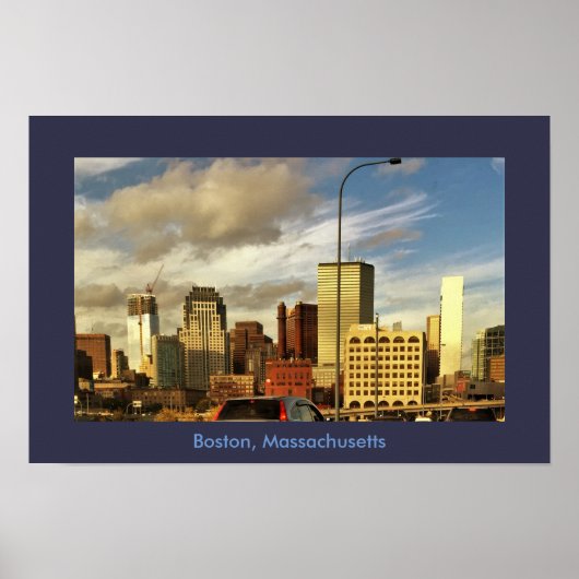 Poster Photo du Massachusetts de Boston (Devant)