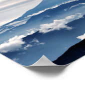 Poster Photo du Mont Fuji au Japon (Coin)