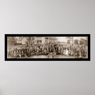 Poster Photo du mont Vernon Virginie 1925