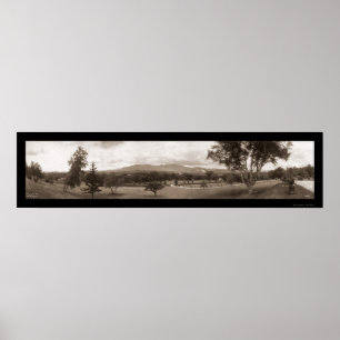 Poster Photo du nord 1910 de Conway NH