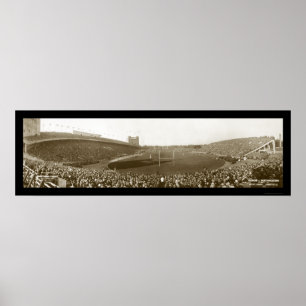 Poster Photo du nord-ouest 1927 du football